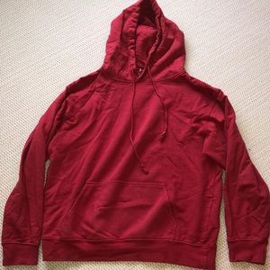 Red Brandy Melville Hoodie